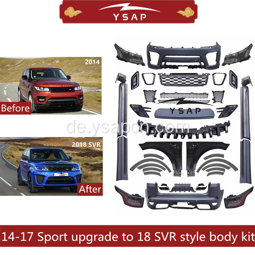 14-17 Sport-Upgrade auf 18 SVR Style Kit